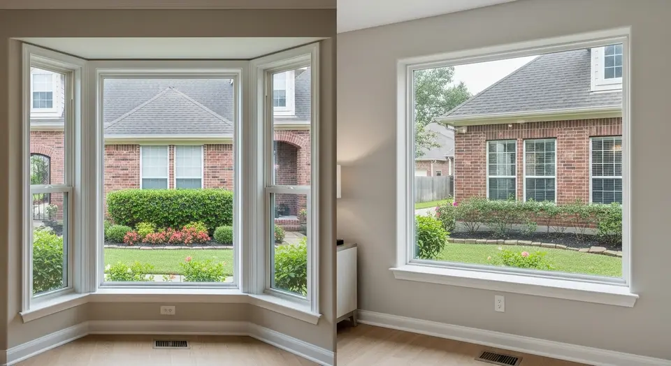 Bay Window vs Picture Window Which is Best for Your Houston Home?