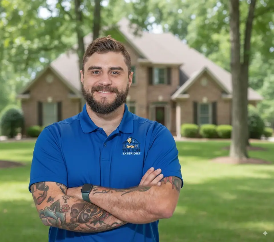 Connor Hegwood, owner of Tekton Exteriors