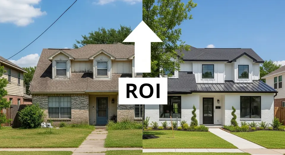High-return exterior home renovation