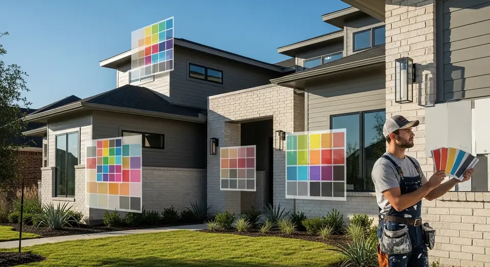 How to Choose the Right Exterior Paint Color for Your Texas Home