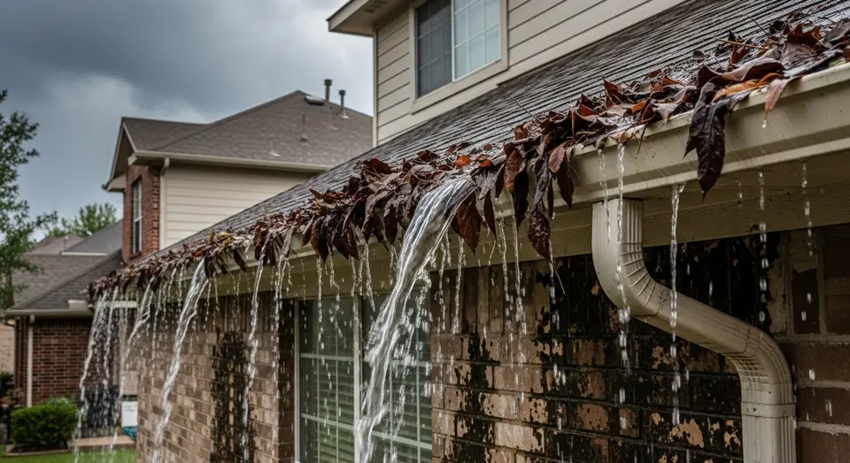 The Scary Truth of Never Cleaning Your Gutters in Texas