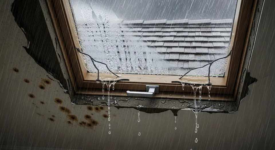 Why Is My Skylight Leaking 6 Causes & How to Fix Them
