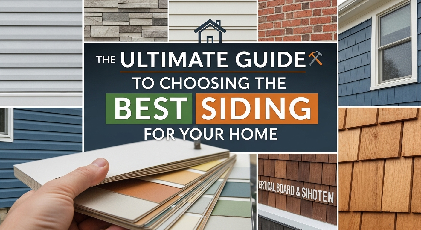 The Ultimate Guide to Choosing the Best Siding for Your Home
