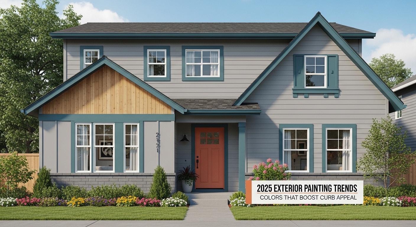 Exterior Painting Trends 2025 Colors That Boost Curb Appeal