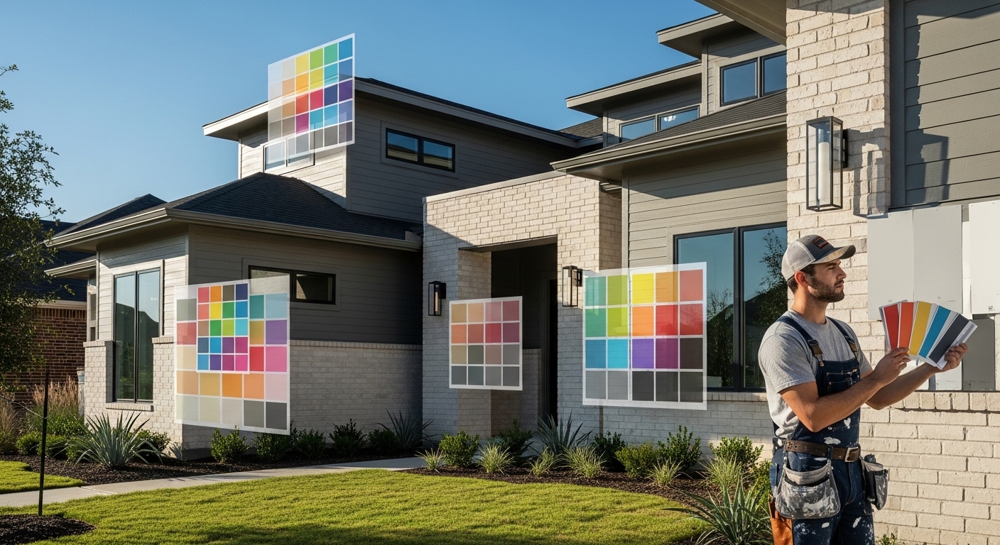How to Choose the Right Exterior Paint Color for Your Texas Home