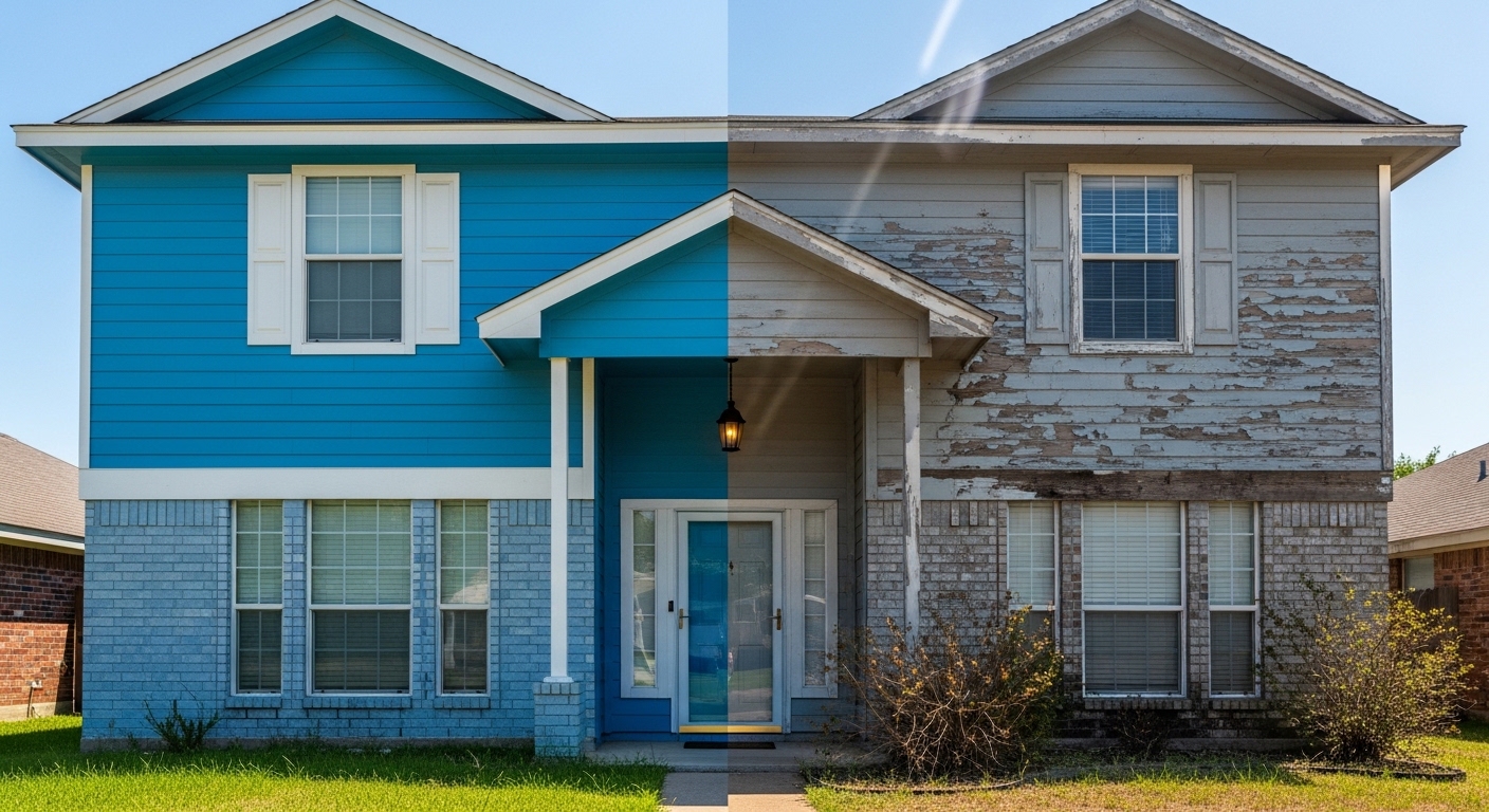 How Long Does Exterior Paint Last on a Texas Home